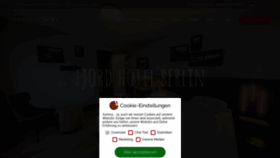What Fjordhotelberlin.de website looked like in 2020 (3 years ago)