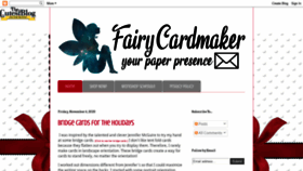 What Fairycardmaker.com website looked like in 2020 (3 years ago)