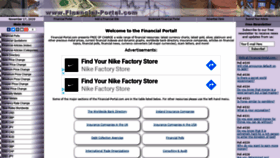 What Financial-portal.com website looked like in 2020 (3 years ago)
