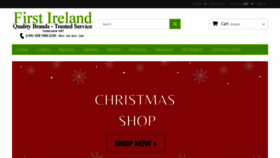 What Firstireland.com website looked like in 2020 (3 years ago)