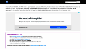 What Fb.vivoliker.com website looked like in 2020 (3 years ago)