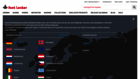 What Footlocker.de website looked like in 2020 (3 years ago)
