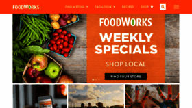 What Foodworks.com.au website looked like in 2020 (3 years ago)