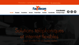 What Fasttelecom.net website looked like in 2020 (3 years ago)