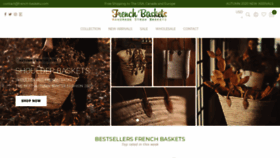 What French-baskets.com website looked like in 2020 (3 years ago)