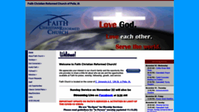 What Faithcrcpella.org website looked like in 2020 (3 years ago)