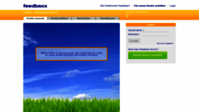 What Feedbaxx.de website looked like in 2020 (3 years ago)