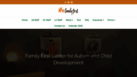 What Familyfirstkc.com website looked like in 2020 (3 years ago)