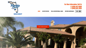 What Floridachoicemortgage.com website looked like in 2020 (3 years ago)