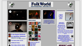 What Folkworld.eu website looked like in 2020 (3 years ago)