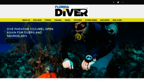 What Floridadiver.net website looked like in 2020 (3 years ago)