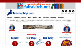 What Fabshophop.com website looked like in 2020 (3 years ago)
