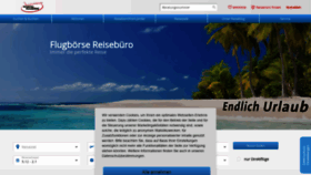 What Flugboerse.de website looked like in 2020 (3 years ago)