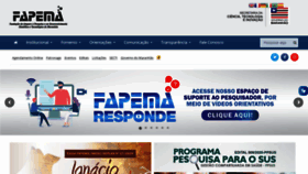 What Fapema.br website looked like in 2020 (3 years ago)