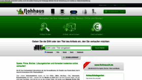 What Flohhaus.de website looked like in 2020 (3 years ago)