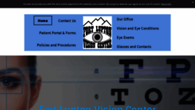 What Fortluptonvision.com website looked like in 2020 (3 years ago)
