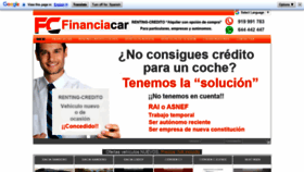 What Financiacar.com website looked like in 2020 (3 years ago)