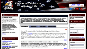 What Foac-pac.com website looked like in 2020 (3 years ago)
