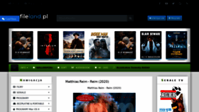 What Fileland.pl website looked like in 2020 (4 years ago)