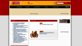 What Fire.bg website looked like in 2020 (3 years ago)