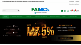 What Faimed.it website looked like in 2020 (4 years ago)