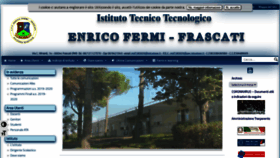 What Fermifrascati.edu.it website looked like in 2020 (3 years ago)