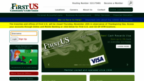 What Firstus.org website looked like in 2020 (3 years ago)