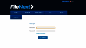 What Filenext.com website looked like in 2020 (3 years ago)