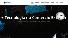 What Fazcomex.com.br website looked like in 2020 (3 years ago)