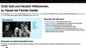 What Familie-ganter.de website looked like in 2020 (4 years ago)