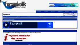 What Forumkolik.net website looked like in 2020 (3 years ago)