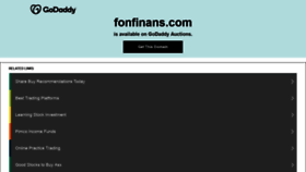 What Fonfinans.com website looked like in 2020 (3 years ago)