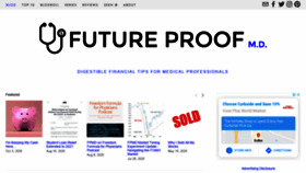 What Futureproofmd.com website looked like in 2020 (3 years ago)
