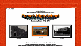 What Fhsbuffs.com website looked like in 2020 (3 years ago)