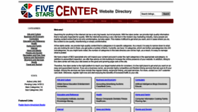 What Fivestarscenter.com website looked like in 2020 (3 years ago)