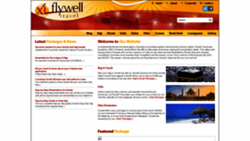 What Flywell.co.za website looked like in 2020 (3 years ago)