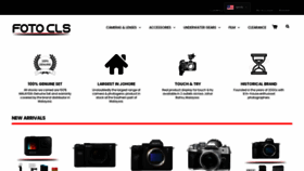 What Fotocls.com website looked like in 2020 (3 years ago)
