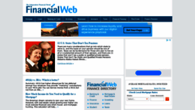 What Finweb.com website looked like in 2020 (3 years ago)