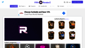 What Fifarenderz.com website looked like in 2020 (3 years ago)