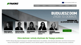 What Fakro.pl website looked like in 2020 (3 years ago)
