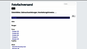 What Fotofachversand.at website looked like in 2020 (3 years ago)
