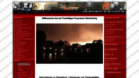 What Ff-steinhoering.de website looked like in 2020 (3 years ago)