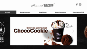 What Frenchcoffeeshop.com website looked like in 2020 (3 years ago)
