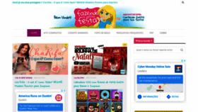 What Fazendoanossafesta.com.br website looked like in 2020 (3 years ago)