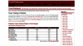 What Forextrading.pk website looked like in 2020 (3 years ago)