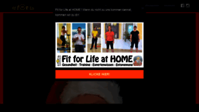 What Fit-for-life.com website looked like in 2020 (3 years ago)