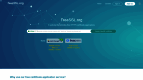 What Freessl.org website looked like in 2020 (3 years ago)