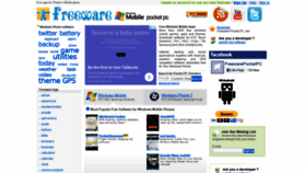 What Freewarepocketpc.net website looked like in 2020 (3 years ago)