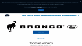 What Ford.com.br website looked like in 2020 (3 years ago)
