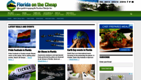 What Floridaonthecheap.com website looked like in 2020 (3 years ago)